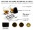 flybold Whiskey Set: Glasses, Stones, 8 Steel Cubes & Gift Packing Perspective: back