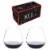 Riedel O Wine Nebbiolo Stemless Fine Crystal Red Wine Tumbler Glass Perspective: back