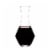 Riedel® Classic Crystal Glass Merlot Decanter Perspective: back