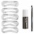 MCoBeauty Instant Brow Stamp Express Kit Easy-to-use Brow Pomade – Medium/Brown Perspective: back