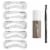 MCoBeauty Instant Brow Stamp Express Kit Easy-to-use Brow Pomade - Light/Medium Perspective: back