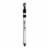 MCoBeauty Pro Eyeliner with Dual Ended Brush + Highly Pigmented - Black Perspective: back