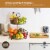 REGAL TRUNK  CO 2 Tier Basket Fruit Stand - Matt Brown Perspective: back