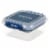 Sistema Lunch Stack Square To Go Food Storage Container, 4.9 cup/1.15 L Container Perspective: back