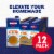 Swanson® Unsalted Chicken Broth Case Perspective: back