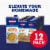 Swanson® Unsalted Chicken Broth Pack Perspective: back