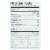 Bobo's Oat Bars - Original Bites - Gluten Free 1.3 oz. - Pack of 6 Perspective: back