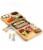 Royal Craft Wood Cracker and Cheese Tray with Slate Plate Perspective: back