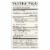 Pacific Natural Foods Almond Vanilla - Unsweetened - Case of 12 - 32 Fl oz. Perspective: back