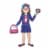Melissa & Doug® Dress-Up Puffy Sticker Play Set Perspective: bottom