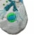 Northlight 21  Blue and White  Baby's First Christmas  Snowman Stocking Perspective: bottom