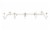 Spectrum Duchess Over-the-Door Satin Nickel 5-Hook Rack Perspective: bottom