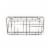 Spectrum Pegboard & Wall Mount Basket - Grey Perspective: bottom