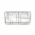 Spectrum Pegboard & Wall Mount Basket - Grey Perspective: bottom