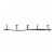 Spectrum Sweep Wall Mount 5-Hook Rack - Bronze Perspective: bottom