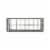 Spectrum Vintage Wall Mount Small Mail Bin - Gray Perspective: bottom