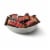 PAYDAY Chocolate Covered Peanut Caramel Snack Size Halloween Candy Bars Bag Perspective: bottom