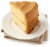 Bakery Fresh Yellow Cake with Caramel Icing Perspective: bottom