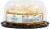 Bakery Fresh Pumpkin Spice Cake with Cream Cheese Icing Perspective: bottom
