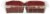 Bakery Fresh Goodness Iced Sliced Red Velvet Loaf Cake Perspective: bottom