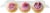 Bakery Fresh Valentine's Vanilla Pink Mini Frosted Cookies Perspective: bottom