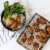 Naturals® Quarter Sheet with Oven-Safe Nonstick Grid Perspective: bottom