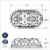 Nordic Ware Jubilee Loaf Pan Perspective: bottom