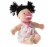 Manhattan Toy Baby Stella Black Hair Soft First Baby Doll, 15-Inch Perspective: bottom