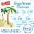 Glad OdorShield Small Drawstring Febreze Beachside Breeze Trash Bags Perspective: bottom