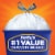 Hefty® Strong Tall Kitchen Drawstring Trash Bags Perspective: bottom