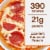 Lean Cuisine Features Pepperoni Frozen Pizza Perspective: bottom