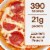 Lean Cuisine Features Pepperoni Frozen Pizza Perspective: bottom