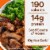 Lean Cuisine Features Steak Portabella Frozen Meal Perspective: bottom