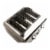 Haden Cotswold 4-Slice Wide Slot Toaster - Putty Perspective: bottom