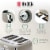 Haden Dorset 4-Slice Toaster - Putty Perspective: bottom