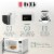 Haden Heritage 700-Watt Microwave - Ivory White Perspective: bottom
