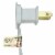 Hofert 7.5' Lighted White Christmas Pathway Fence - Multi-Color Lights Perspective: bottom