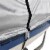 Budge Sportsman Silver 150 Denier V-Hull Fishing Boat Cover Perspective: bottom