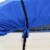 Budge Sportsman 600 Denier V-Hull Fishing Boat Cover - Blue Perspective: bottom