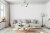 Rust-Oleum® Sure Color® Eggshell Interior Primer+Paint Alpine White Perspective: bottom