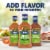 Kraft Fat Free Zesty Italian Salad Dressing Perspective: bottom