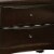 Coaster Phoenix Transitional 2-Drawer Wood Nightstand in Cappuccino Perspective: bottom
