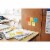 Post-it Super Sticky Notes 3  x 3  Electric Yellow 90 Sheets/Pad Perspective: bottom