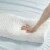 Sleep Philosophy Polyester Gel Contour Foam Pillow in White Finish BASI30-0580 Perspective: bottom