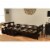Kodiak Furniture Monterey Queen Contemporary Solid Wood Futon Frame in Espresso Perspective: bottom