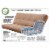 Kodiak Furniture Phoenix Espresso Queen-size Storage Futon with Brown Mattress Perspective: bottom