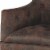 Ashley Drakelle Tufted Accent Chair in Mahogany Perspective: bottom
