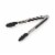 KitchenAid® Silicone-Tipped Slide Lock Tongs - Black Perspective: bottom