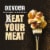 DEVOUR All Day Breakfast Double Sausage & Smoked Bacon Loaded Tater Tots Frozen Meal Perspective: bottom