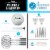 Franklin Professional Volleyball and Badminton Set Perspective: bottom